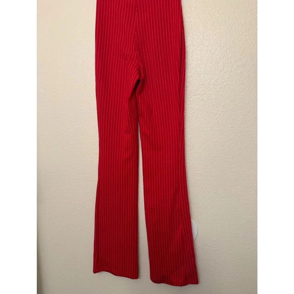 Weissman Dance Costume 2 piece red pant suit tux menswear 17532 XSA adult
